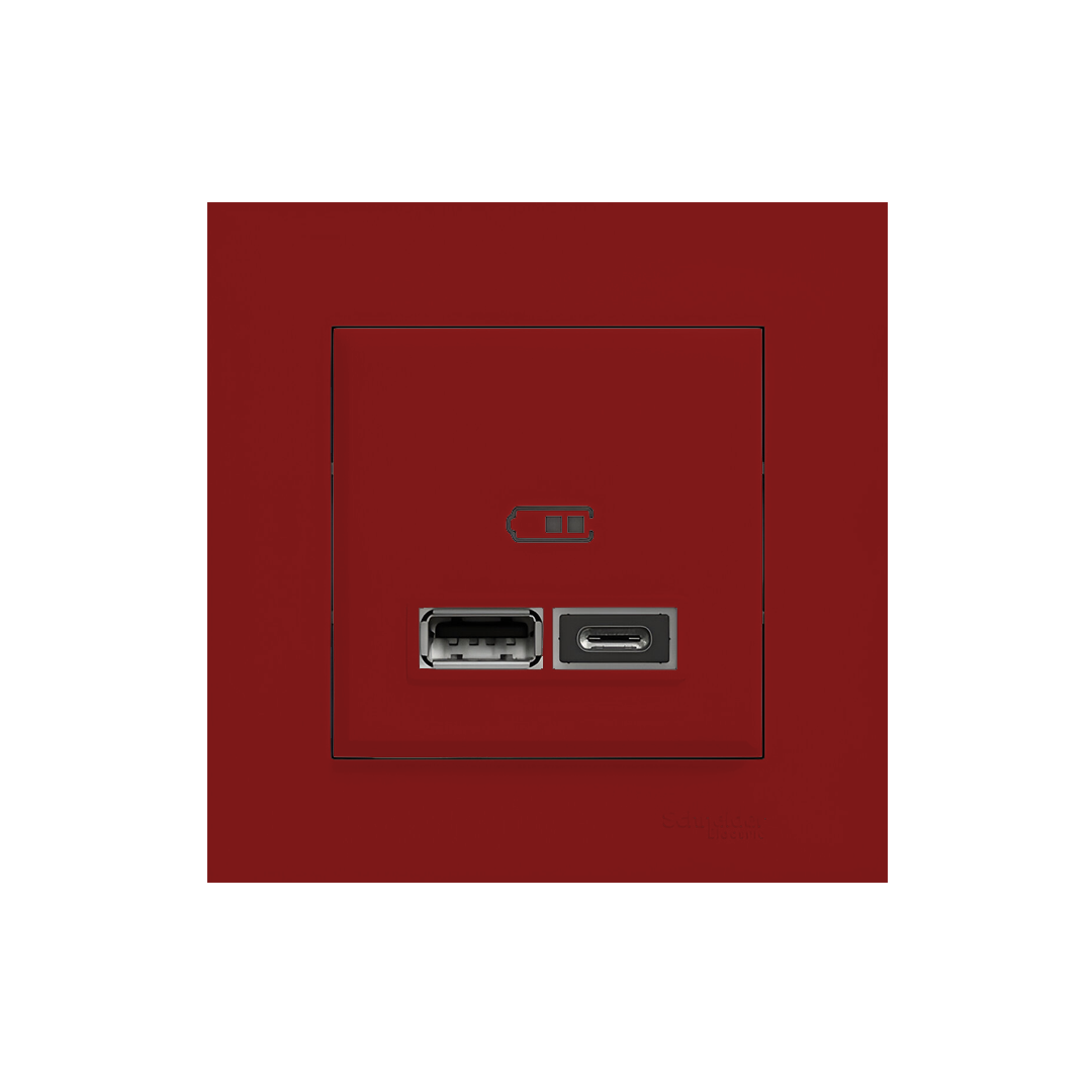 Schneider-Miluz-Rojo-Burdeos-cargador-USB-tipo-C.png
